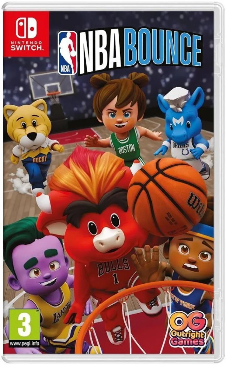 NBA Bounce van Outright Games, Nintendo Switch – cover