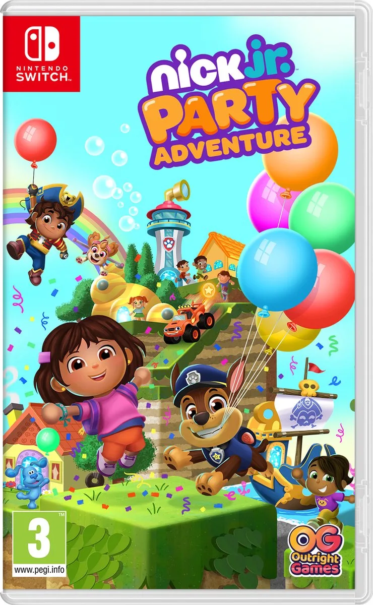 Nick Jr. Party Adventure by Outright Games, Nintendo Switch – cover
