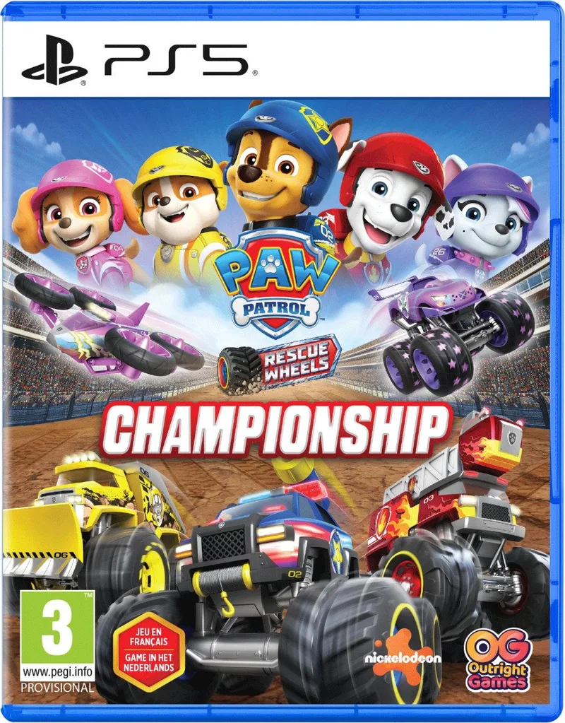 Paw Patrol: Rescue Wheels - Championship van Outright Games, PS5 – cover