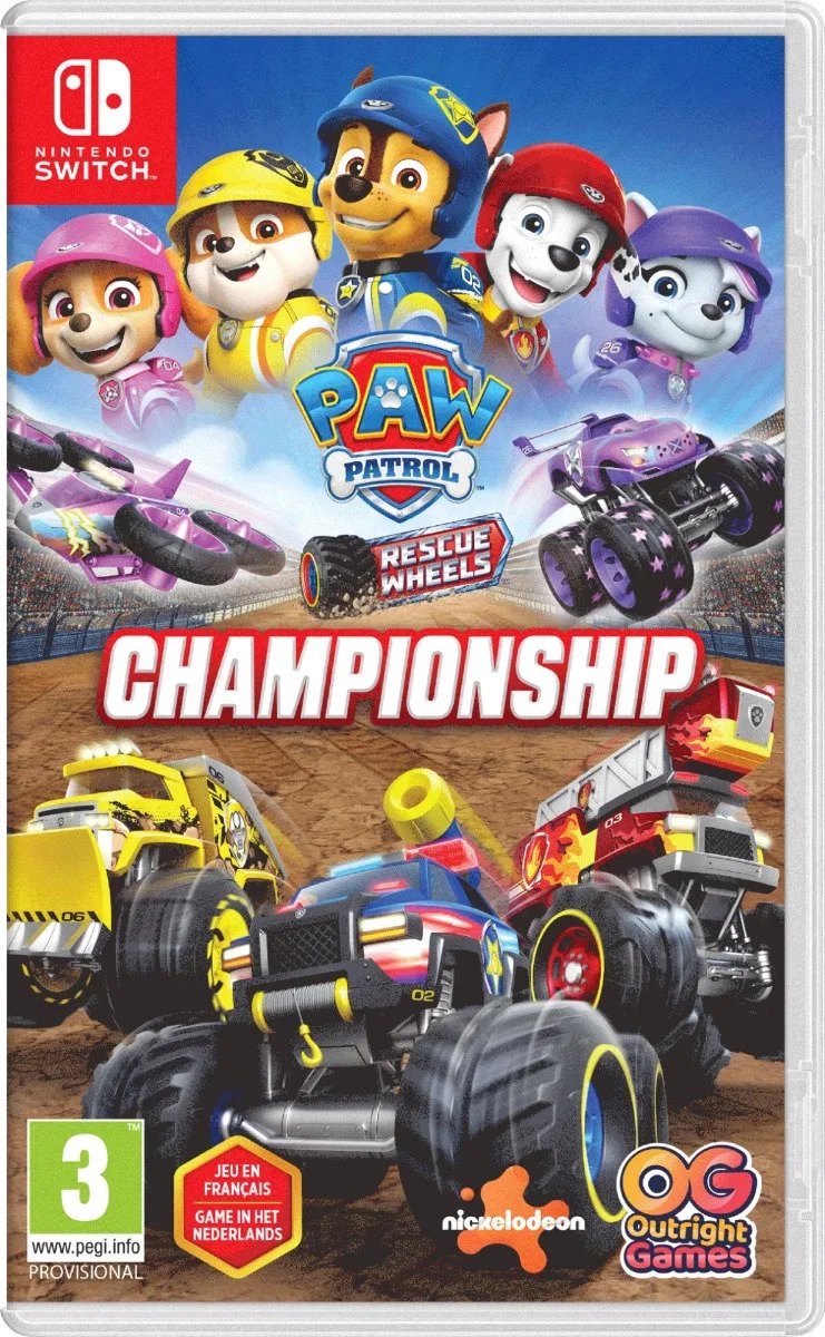 Paw Patrol: Rescue Wheels - Championship van Outright Games, Nintendo Switch – cover