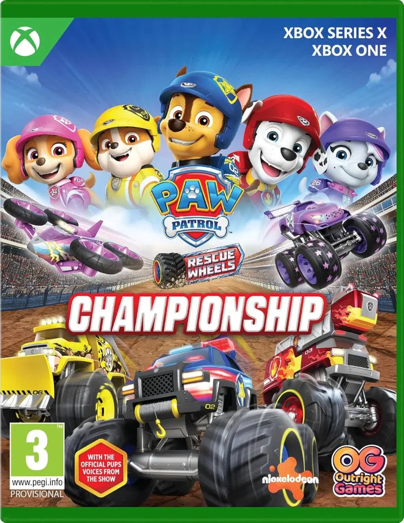 Paw Patrol: Rescue Wheels - Championship van Outright Games, Xbox Series X | S – cover