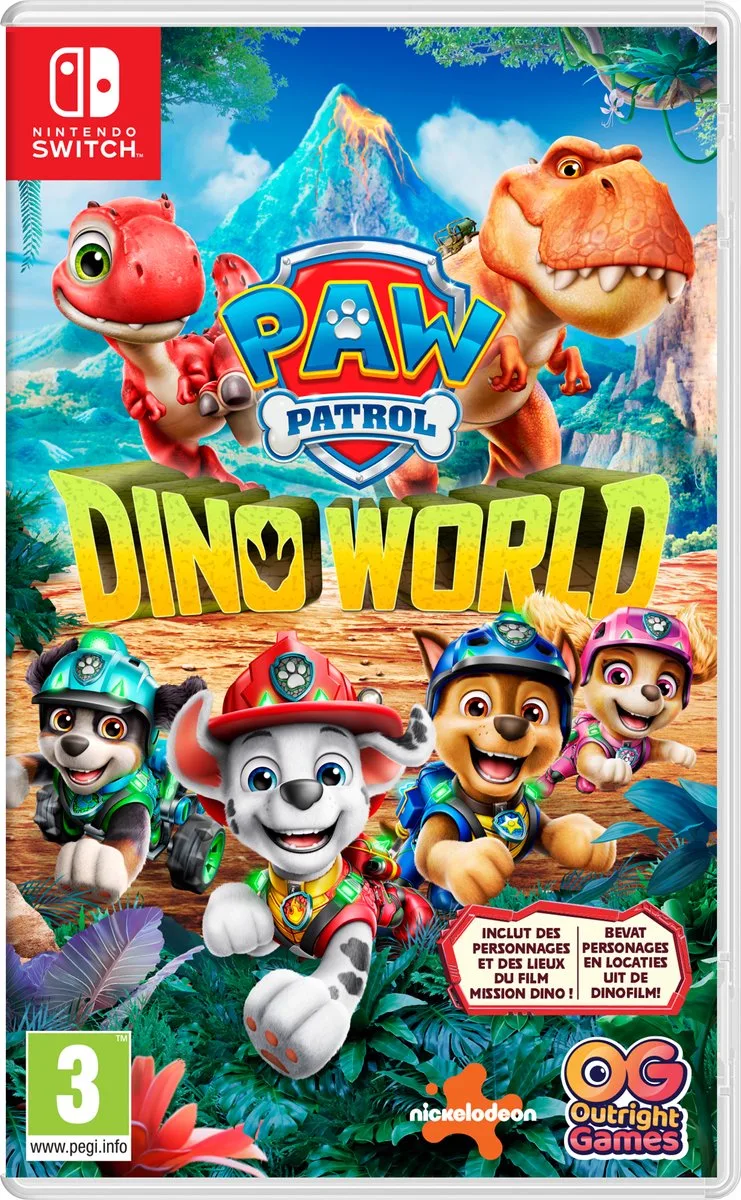 PAW Patrol™: Dino World by Outright Games, Nintendo Switch – cover