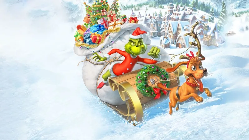 PS5 The Grinch: Christmas Adventrures de Outright Games, PS5 – jaquette