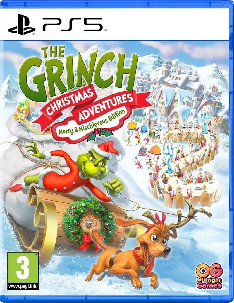 The Grinch: Christmas Adventures - Complete Edition de Outright Games, PS5 – jaquette