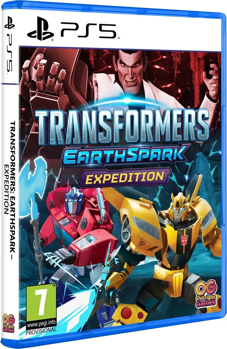 Transformers: EarthSpark - Expedition van Outright Games, PS5 – cover