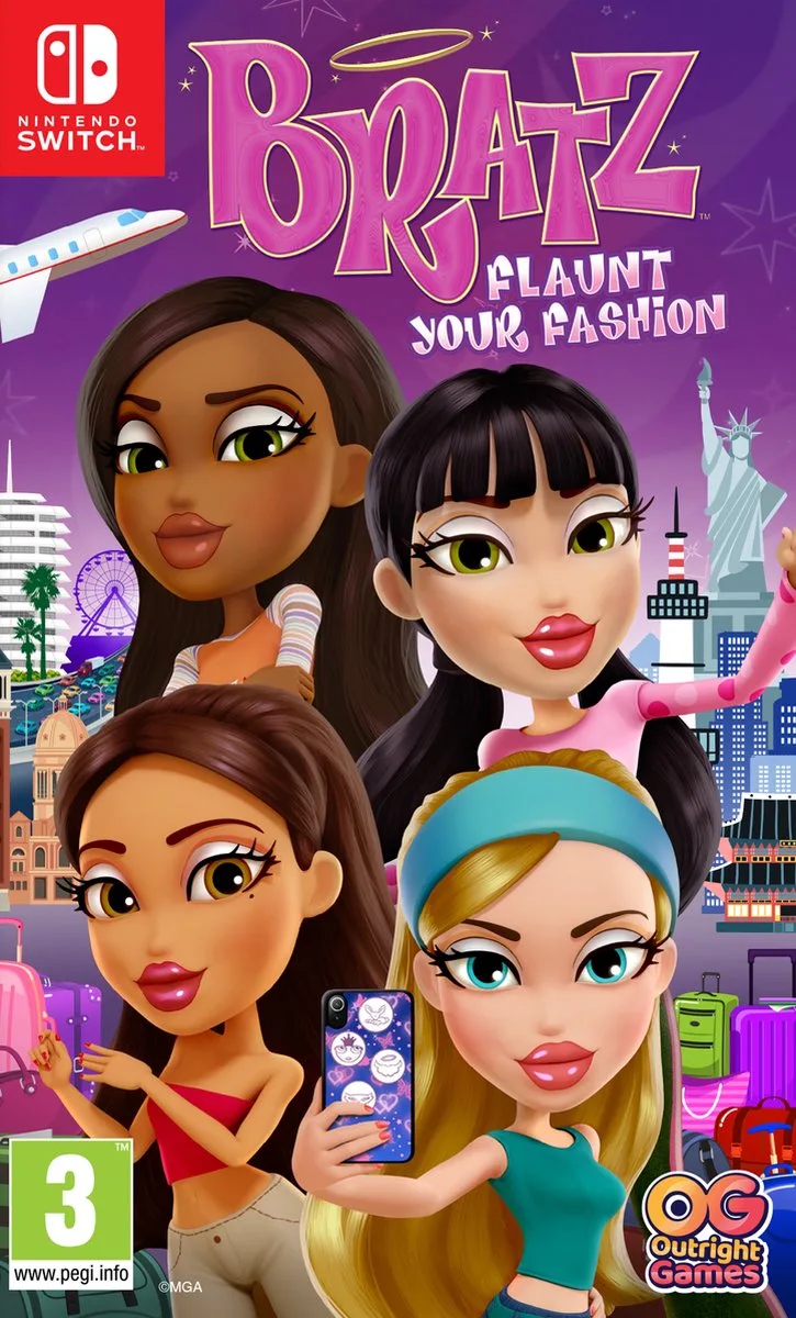 Video game for Switch Just For Games Bratz van Outright Games, Nintendo Switch – cover