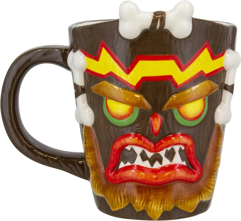 Crash Bandicoot Mug - Uka Uka Shaped van Paladone – cover