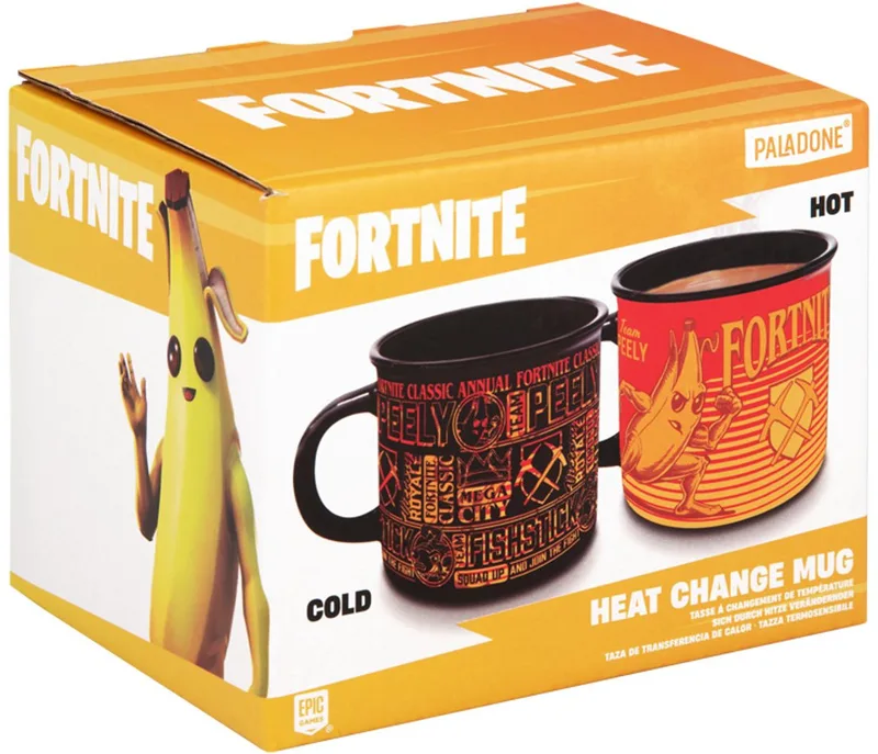 Fortnite - Heat Change Mug (Team Peely) de Paladone – jaquette