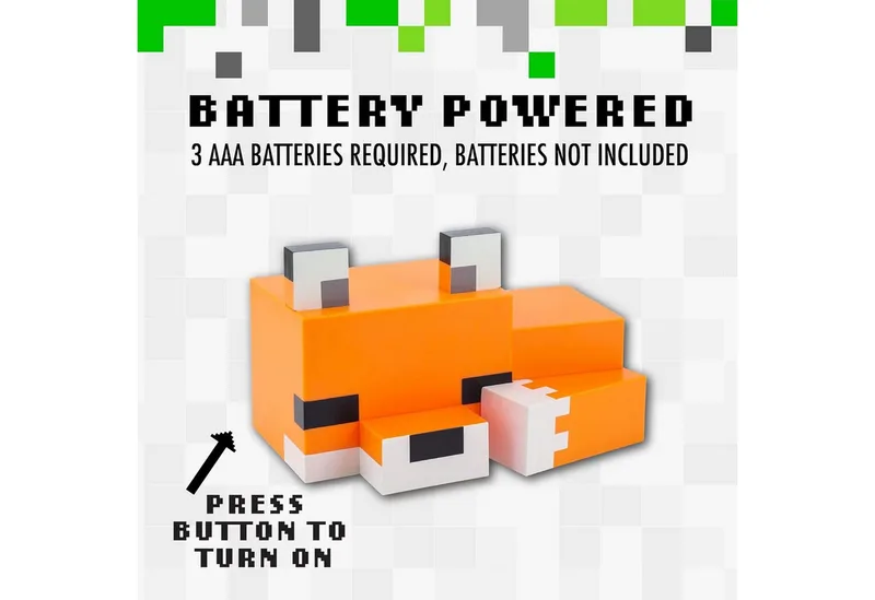 Minecraft Baby Fox Light van Paladone – cover 4 van 5