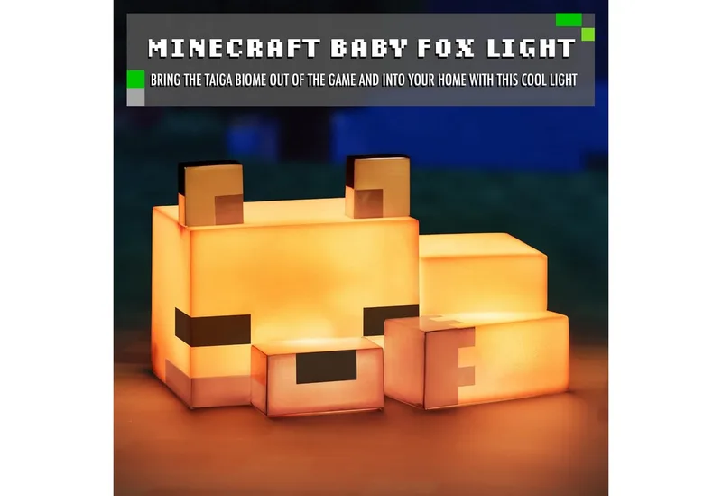 Minecraft Baby Fox Light van Paladone – cover 5 van 5