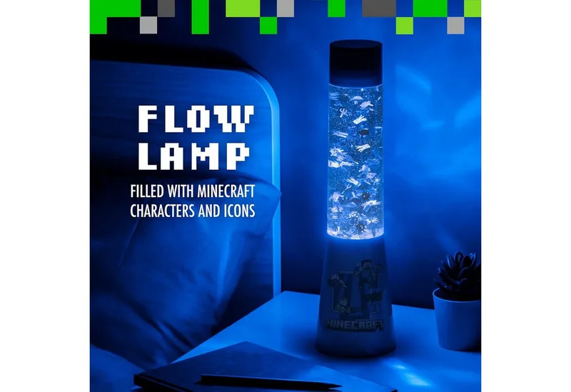 Minecraft - Flow Lamp van Paladone – cover 3 van 5