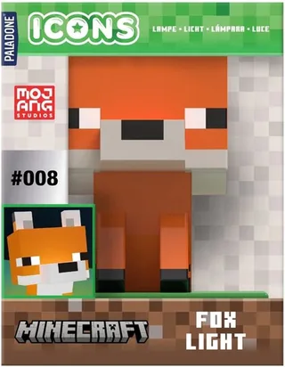 Minecraft Fox Light (Icons) by Paladone – cover 1 of 5