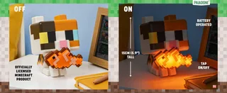 Minecraft Glo Buddies - Cat Light van Paladone – cover 2 van 5