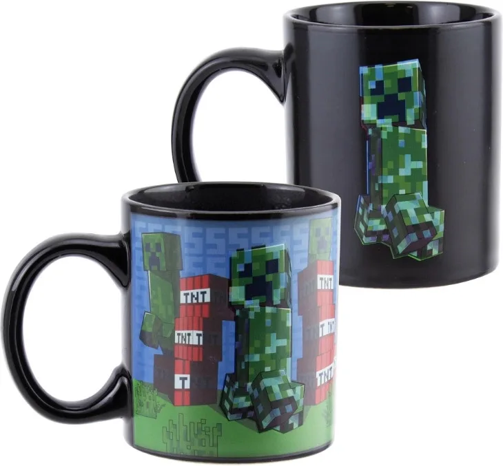 Minecraft Heat Change Mug - Creeper by Paladone – cover