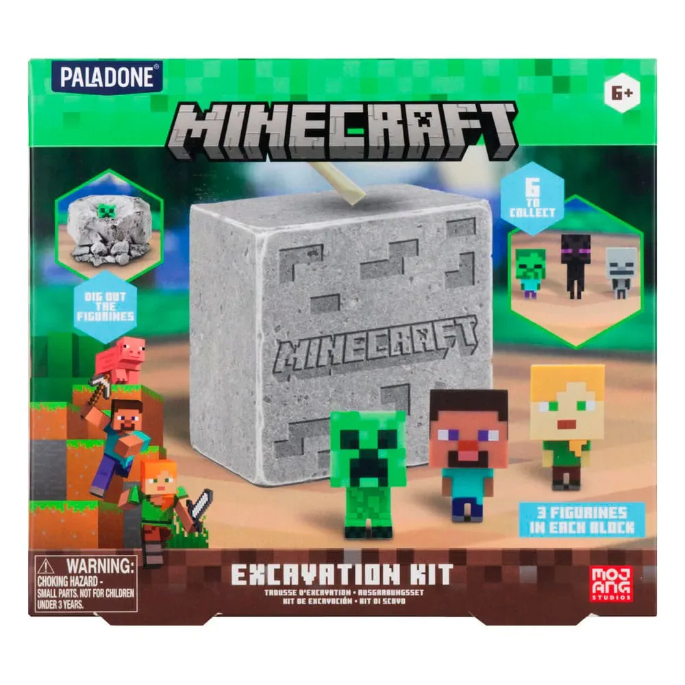Minecraft Opgravingskit från Paladone – omslag