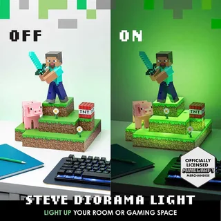 Minecraft - Steve Diorama Light by Paladone – cover 4 of 6