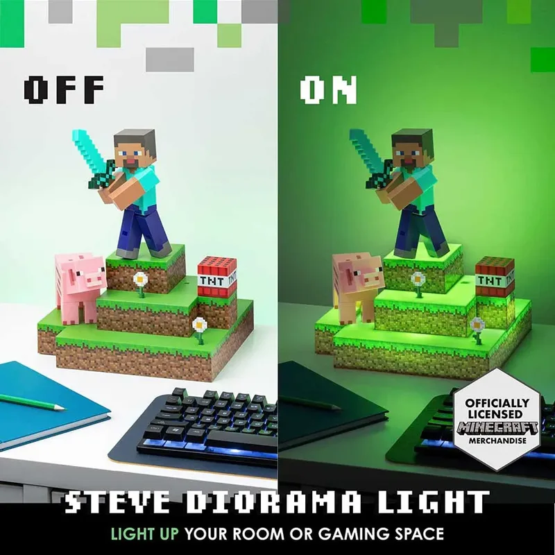 Minecraft - Steve Diorama Light by Paladone – cover 4 of 6
