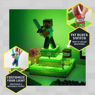Minecraft - Steve Diorama Light by Paladone – cover 3 of 6