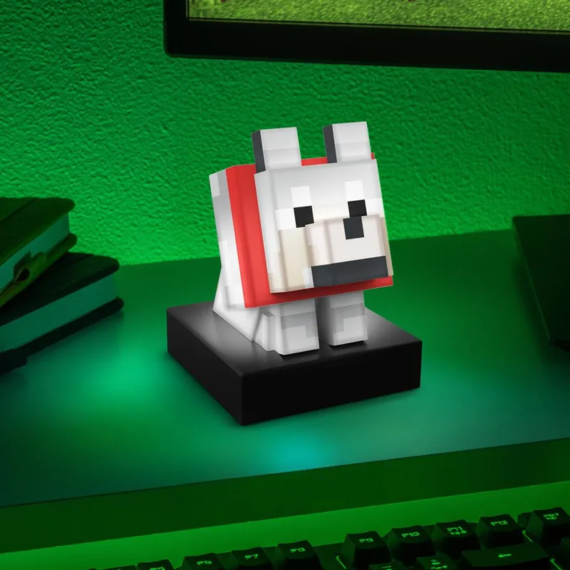 Minecraft - Wolf Icon Light by Paladone – cover