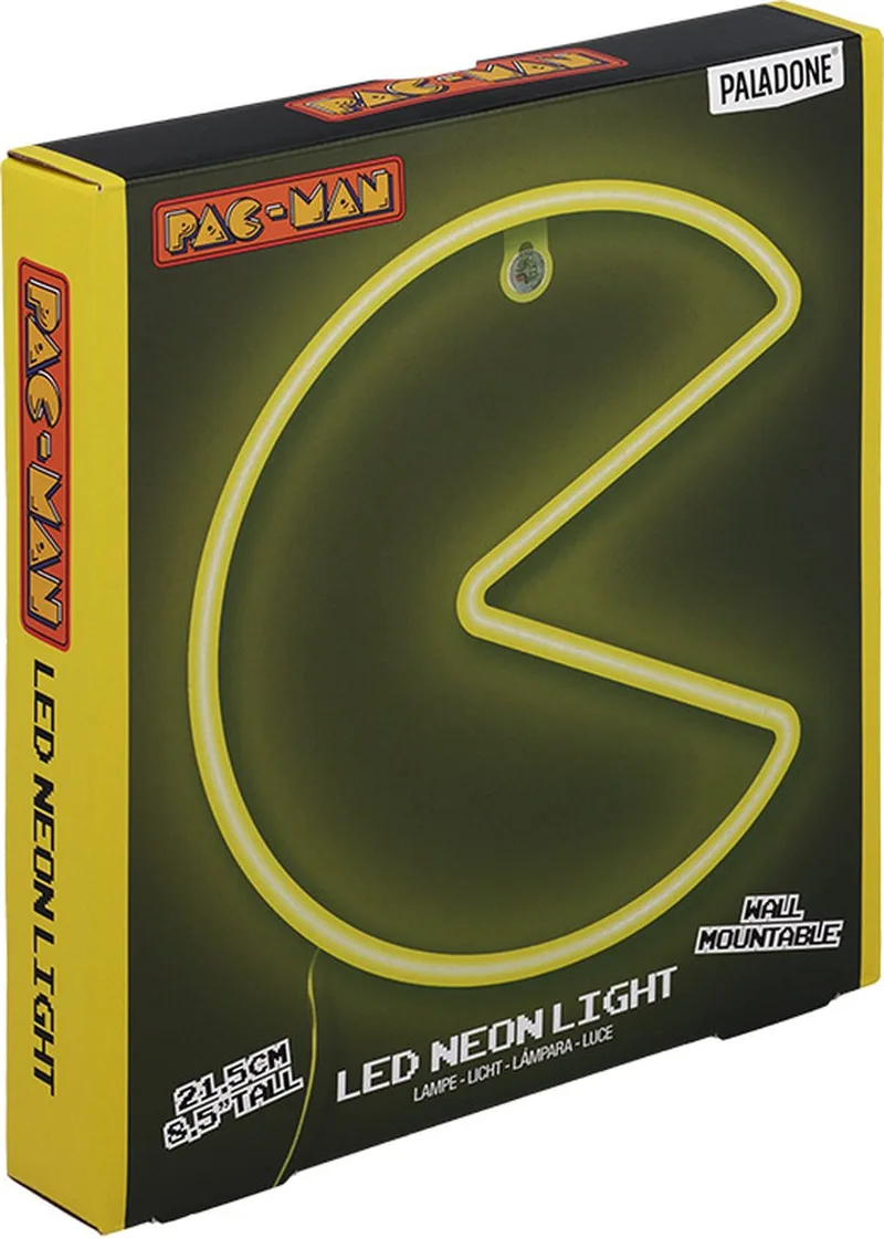 Pac-Man - LED Neon Light van Paladone – cover