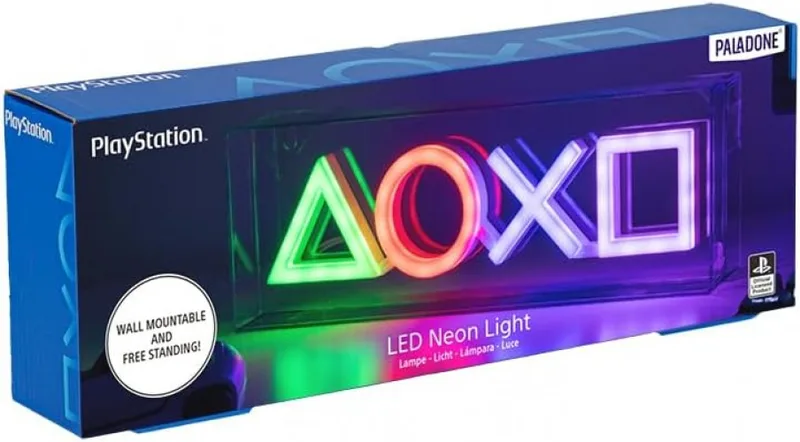 Playstation - LED Neon Light by Paladone – cover