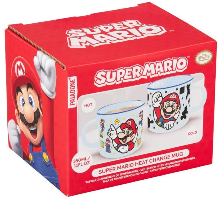 Super Mario - Heat Change Mok (White) by Paladone – cover