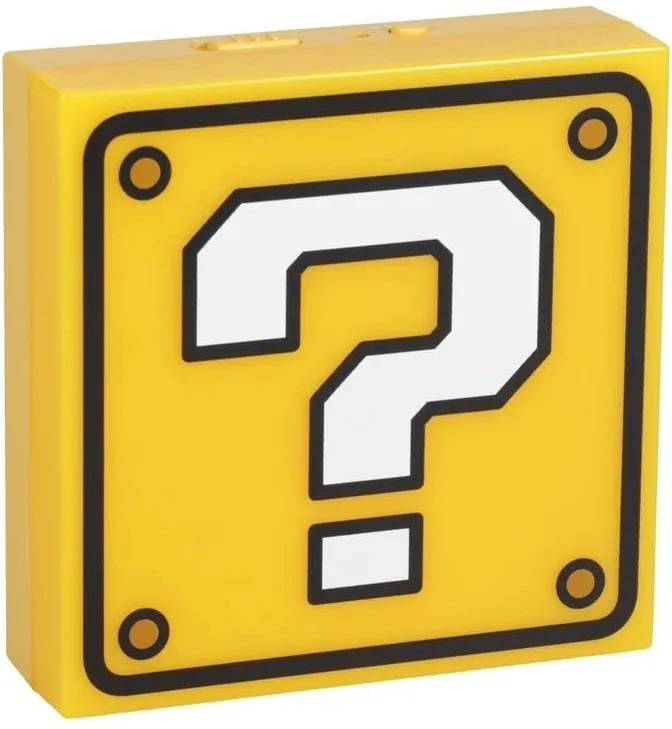 Super Mario - Question Block Night Light de Paladone – jaquette