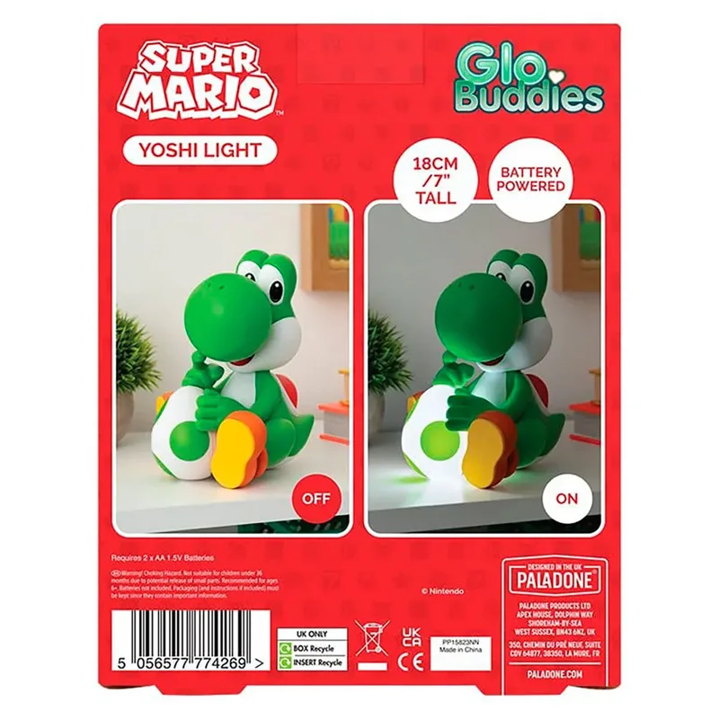 Super Mario - Yoshi GloBuddies Light by Paladone – cover 3 of 6