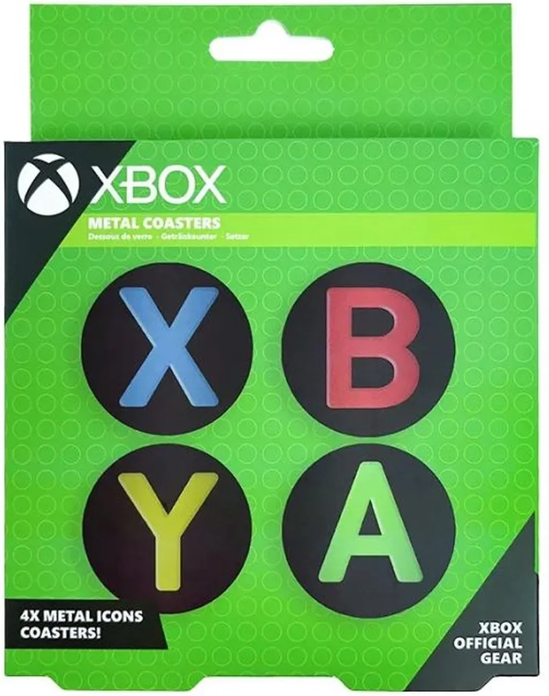 Xbox Metal Coasters - Metal Icons by Paladone – cover