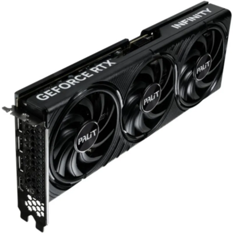 Infinity 3 OC NVIDIA GeForce RTX 5070 - Videokaart - 12GB - GDDR7 - PCIe 5.0 - 1x HDMI 2.1b - 2x DisplayPort 2.1 van Palit, Zwart – cover