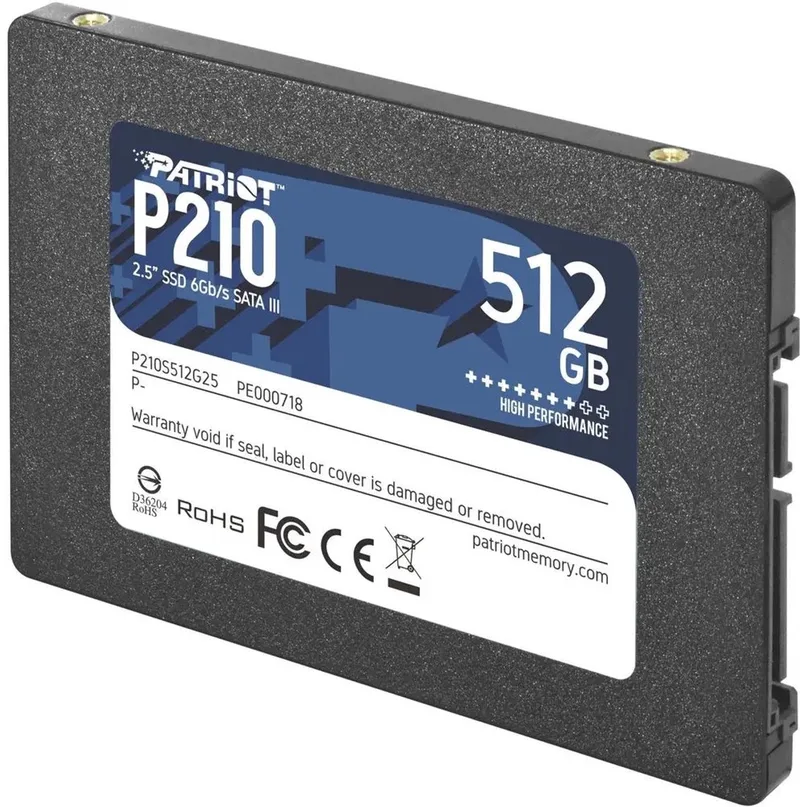 P210 - SSD - 512GB - SATA III - 2,5 inch de Patriot – jaquette