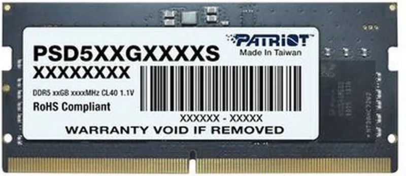 Signature - Laptop RAM - 16GB - DDR5 - 5600MHz de Patriot – jaquette