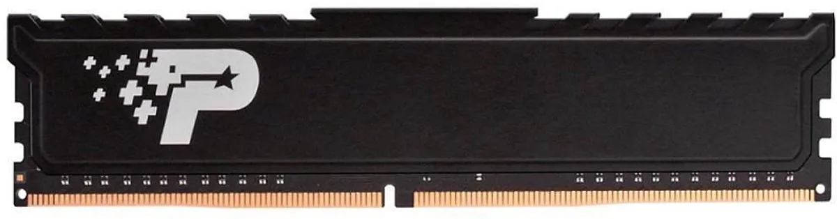 Signature Line PREMIUM geheugenmodule 32 GB 1 x 32 GB DDR4 3200 MT/s 288-pin DIMM fra Patriot – cover