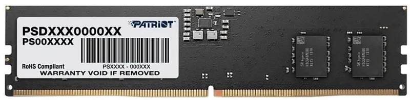 Signature Line PSD58G560082 geheugenmodule 8 GB 1 x 8 GB DDR5 5600 MT/s 262-pin LPCAMM2 by Patriot – cover