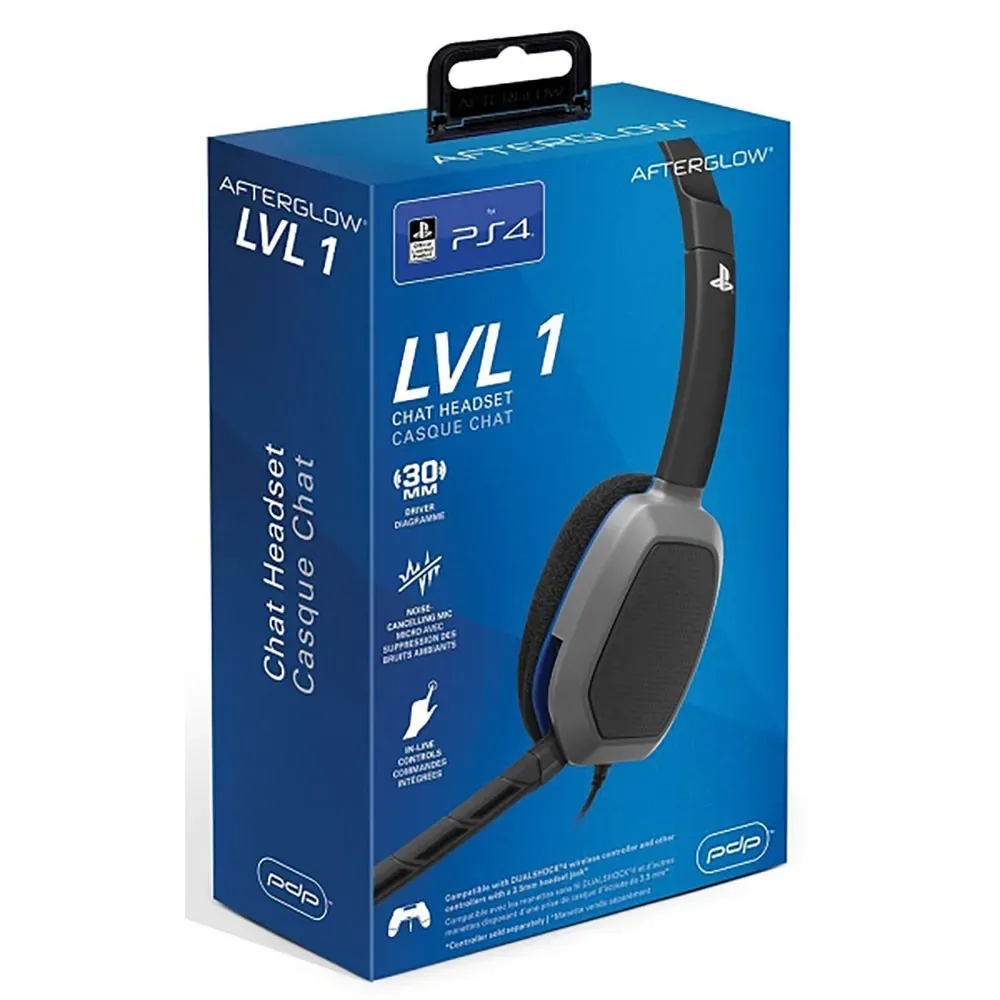 Casque Gaming Afterglow Lvl 1 de PDP – jaquette