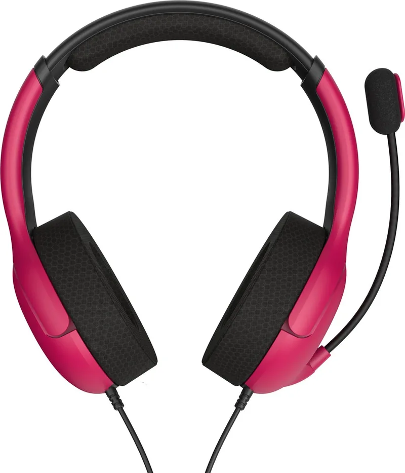AIRLITE Headset Bedraad Hoofdband Gamen Zwart by PDP, Red – cover