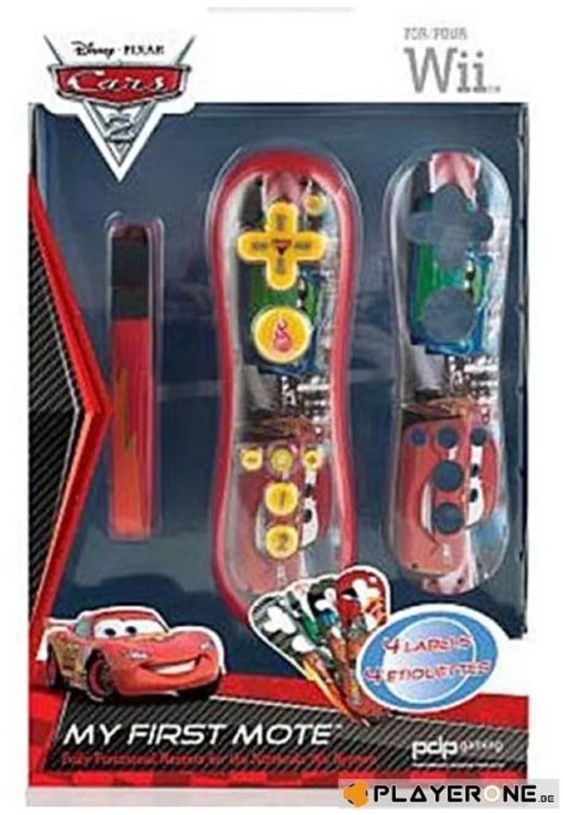 Cars Controller met 4 Skins Wii + Wii U van PDP, Meerkleurig – cover