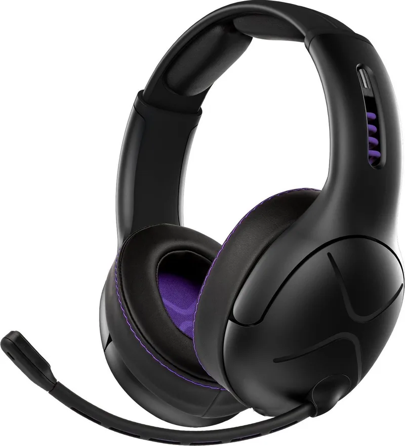 Gambit Draadloze Gaming Headset - PS5/PS4/PC de PDP, Noir – jaquette