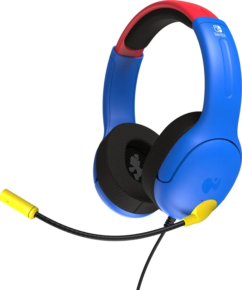 Gaming LVL40 Airlite - Gaming Headset - Nintendo Switch - Mario van PDP, Blauw – cover