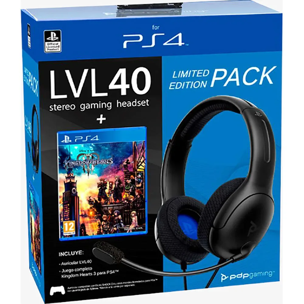 Casque Gaming Lvl 40+ Kingdom Hearts 3 de PDP – jaquette