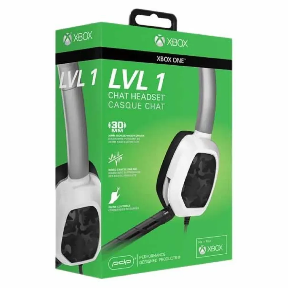 Casque Gaming Lvl1 Afterglow de PDP – jaquette