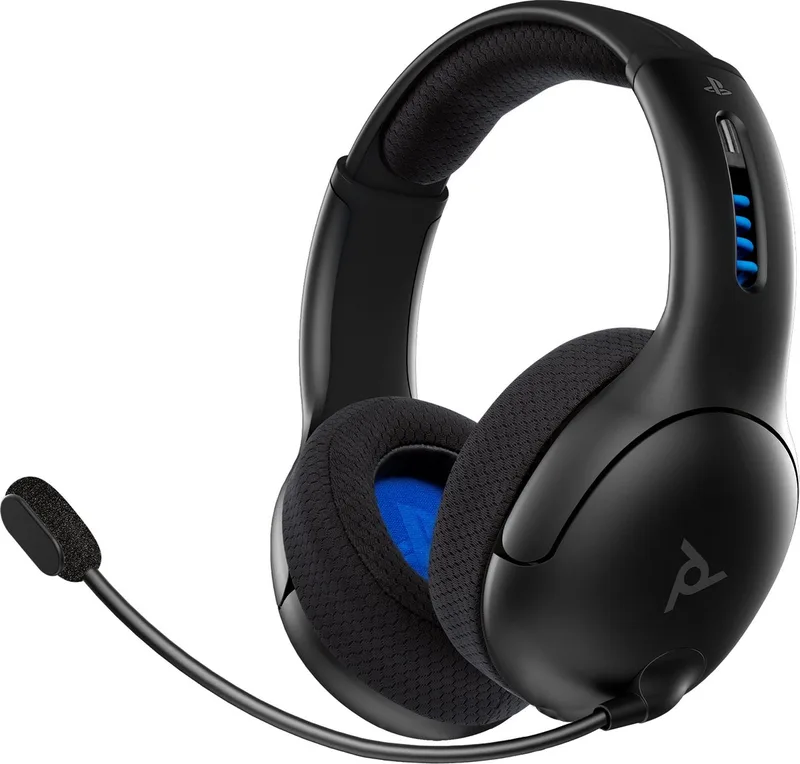LVL50 - Gaming Headset - Draadloos - PS4 & PS5 - Official Licensed by PDP, Black – cover