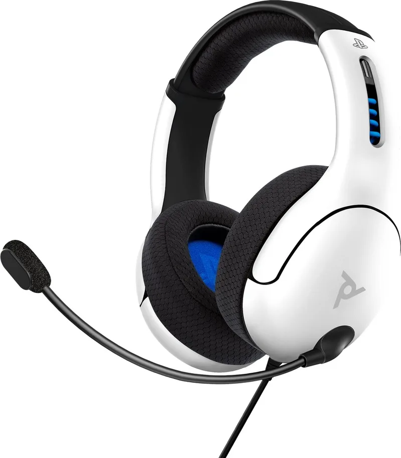 LVL50 Wired Headset - White (PS5/PS4) by PDP, White – cover