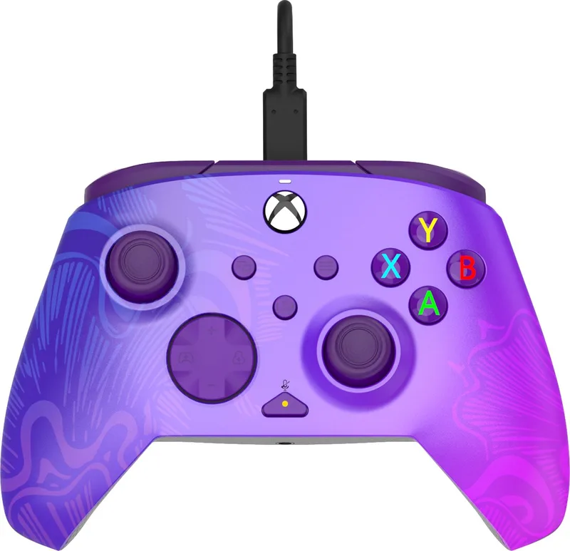 Rematch - Gaming Controller - 2 Programeerbare Knoppen - Xbox Series X | S/Xbox One - Purple Fade by PDP, Purple – cover