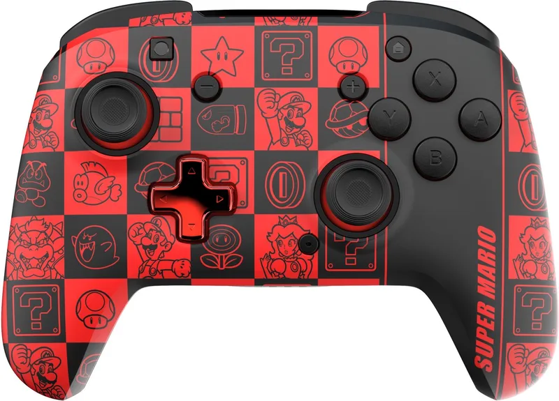 Rematch Glow - Draadloze Gaming Controller - Jack - Geschikt voor Nintendo Switch van PDP, Super Icon – cover