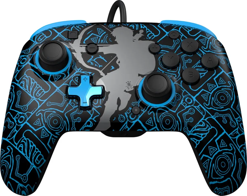 Rematch Glow - Gaming Controller - Jack - Geschikt voor Nintendo Switch - Zelda Sheikah Shoot by PDP, Zelda Sheikah Shoot (Glow in the Dark) – cover