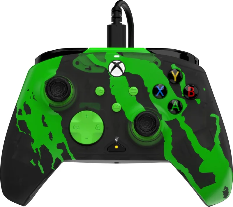 Rematch Glow - Gaming Controller - Xbox Series X | S/Xbox One - Glow in the Dark - Jolt Green by PDP, Green – cover