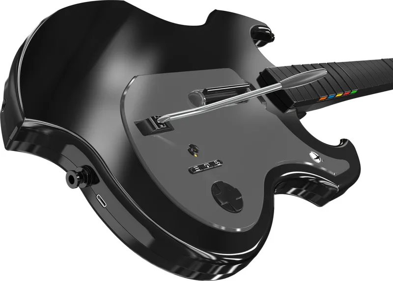 Riffmaster Zwart, Grijs Gitaar Analoog/digitaal PC van PDP, Xbox Series X | S – cover