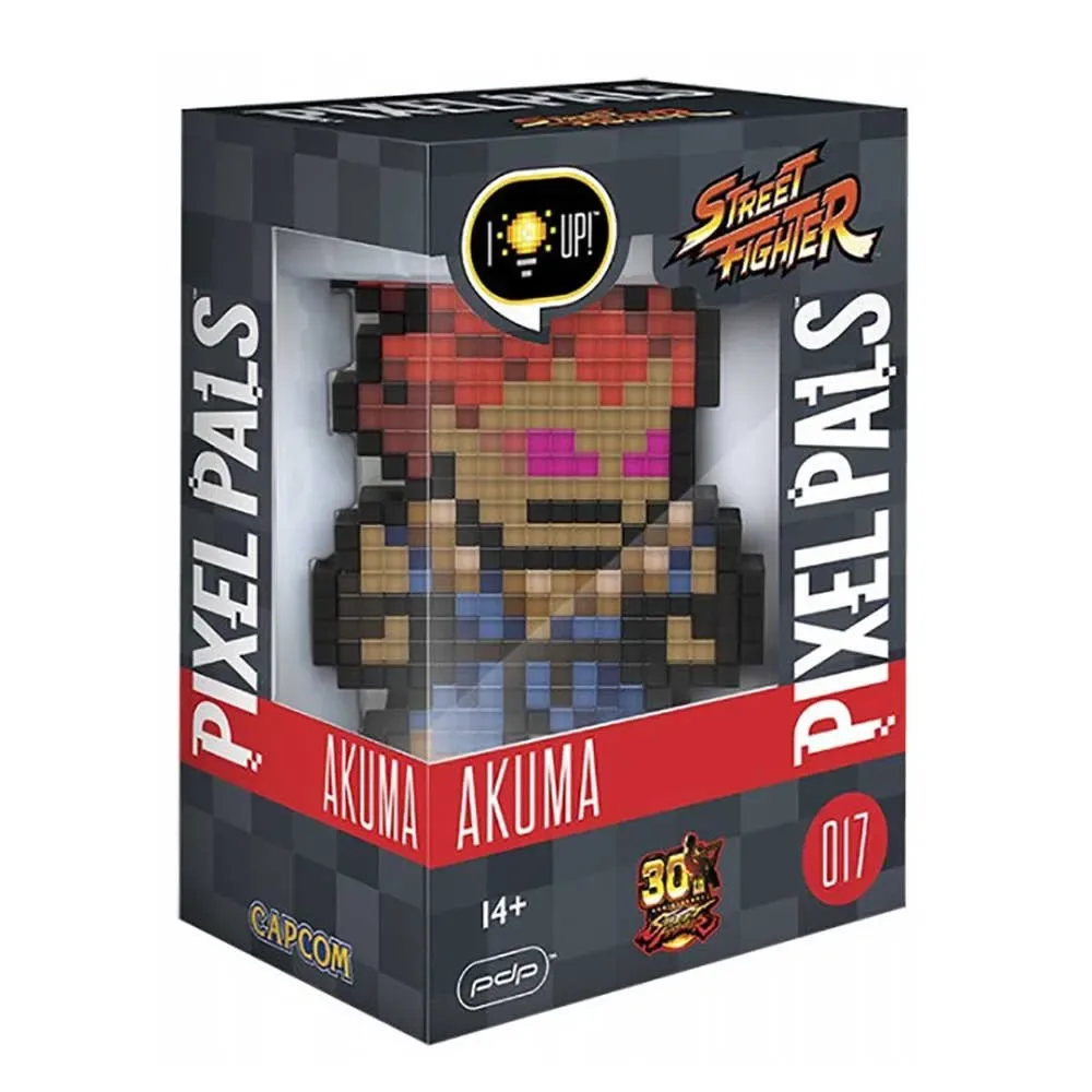 Street Fighter Pixel Pals Akuma-figuur 15 Cm van PDP – cover