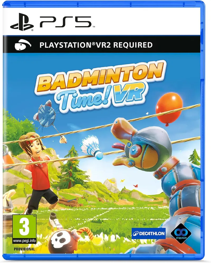 Badminton Time VR (PSVR2 Required) van Perpetual Games, PS5 – cover